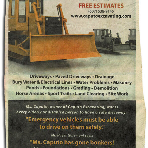 Caputo Ecavating Offers Free Driveway